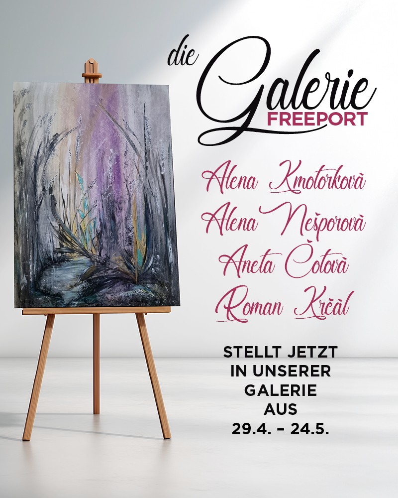 Die Galerie Freeport lädt dich zu einer Ausstellung ein