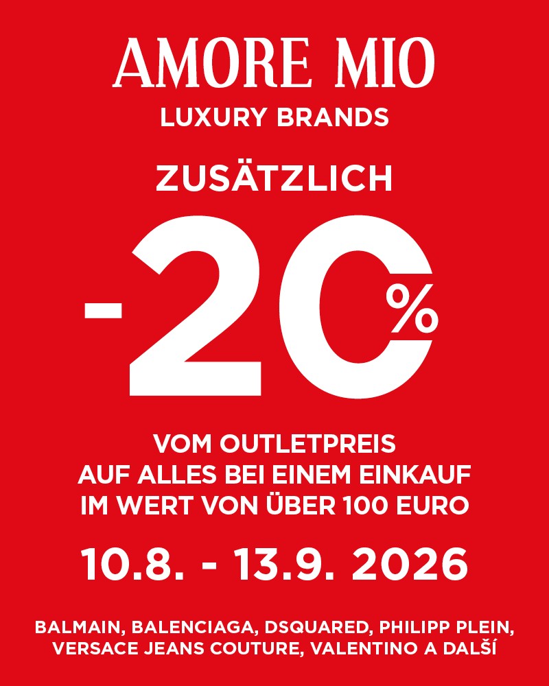 Stilvolle Mode mit 20 % Rabatt bei Amore Mio